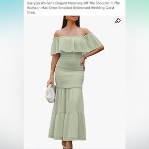 Maternity dress for baby shower - size SM